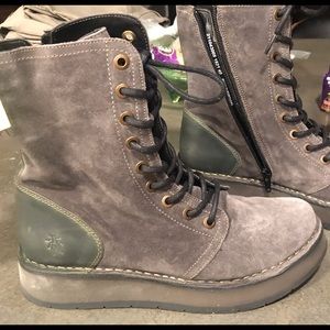 Fly London Rami043FLY Lace Up Boot Size 40